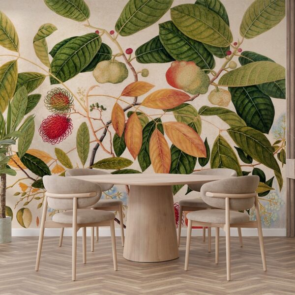 Foto murale Rambutan dhe fruta ekzotike