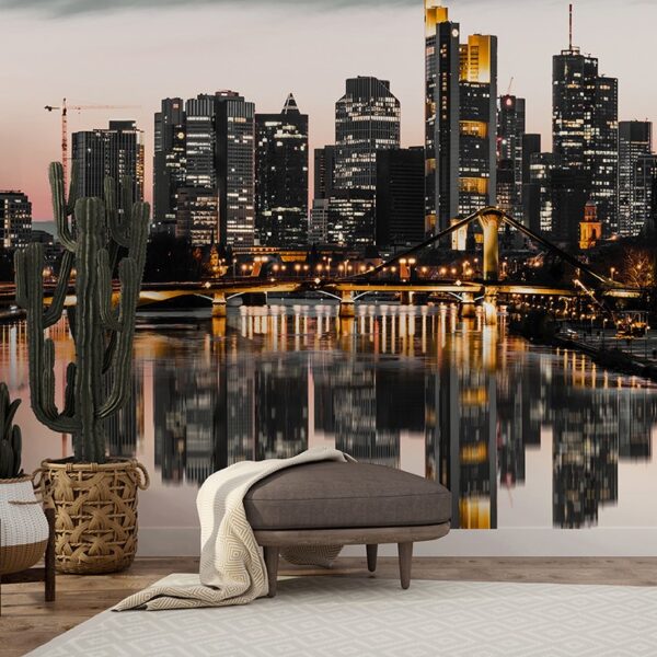 Foto murale Horizonti i Frankfurtit