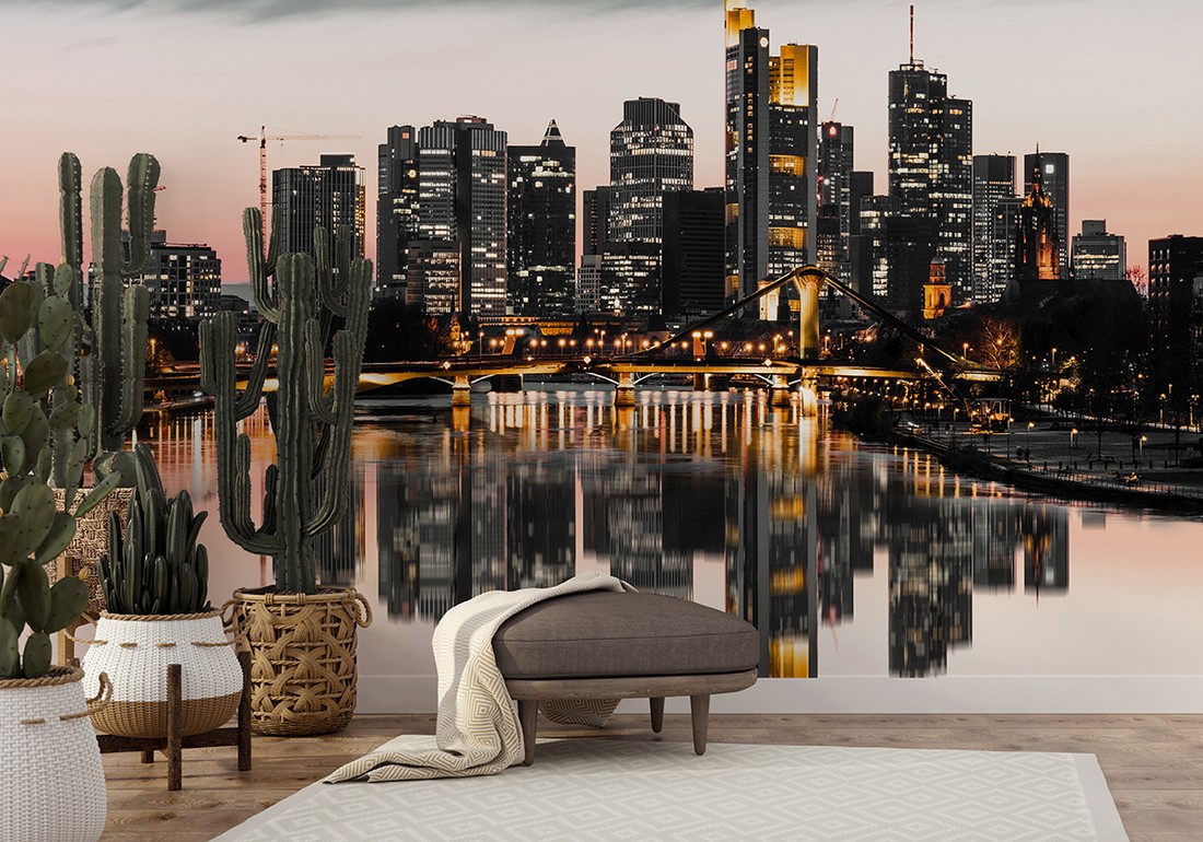 Foto murale Horizonti i Frankfurtit