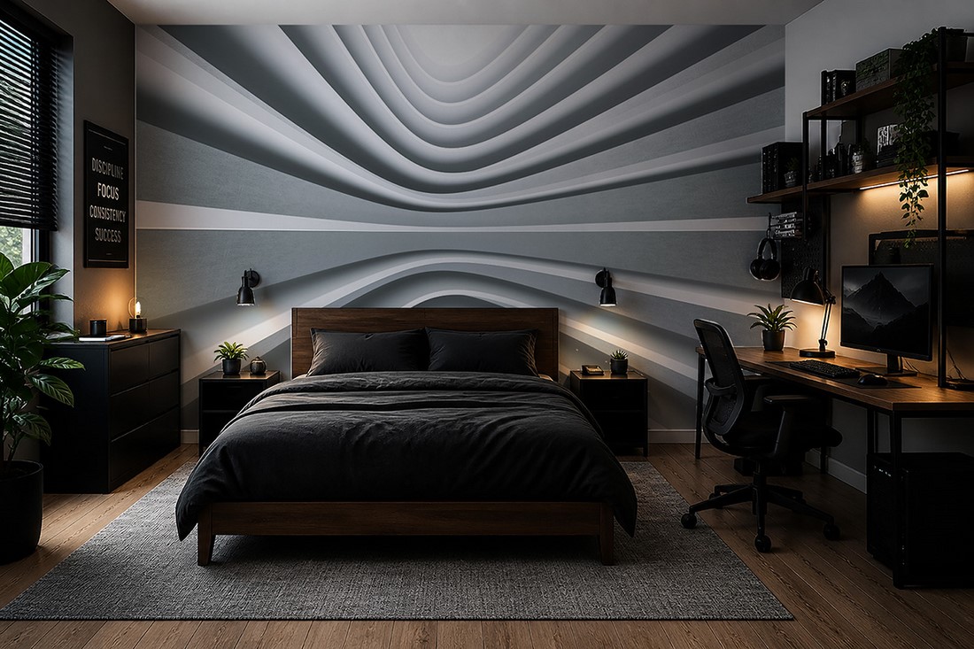 Foto murale Simfonia e Formave 3D