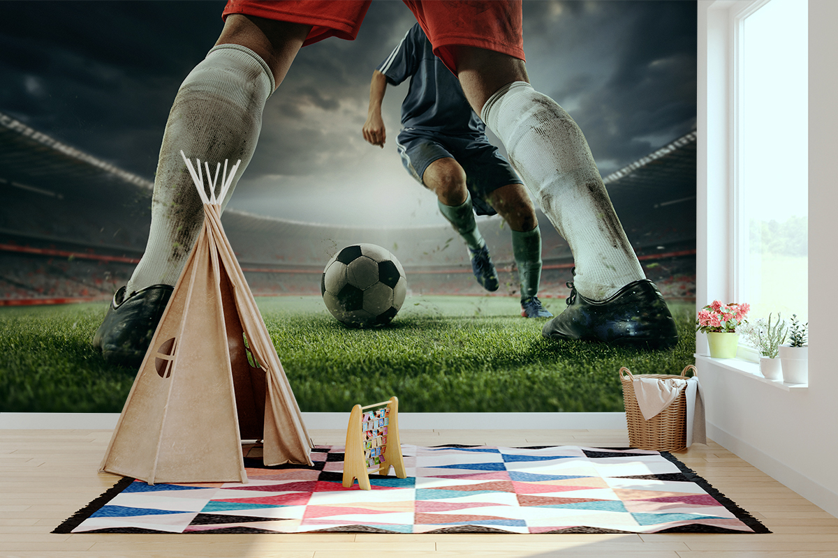 Foto murale Futboll në stadium